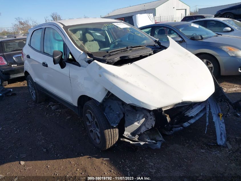 2018 FORD ECOSPORT S - MAJ6P1SLXJC200764