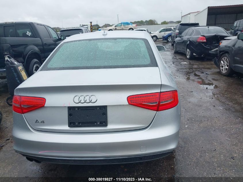 2014 AUDI A4 PREMIUM PLUS - WAUEFAFL3EN023551