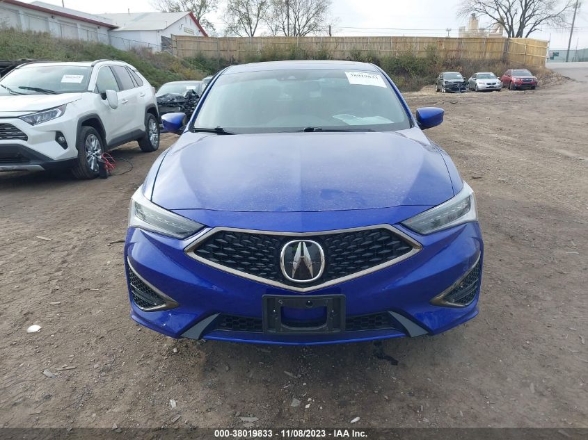 2019 ACURA ILX PREMIUM A-SPEC/TECHNOLOGY - 19UDE2F81KA800820