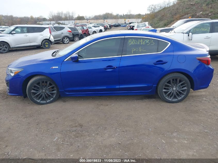 2019 ACURA ILX PREMIUM A-SPEC/TECHNOLOGY - 19UDE2F81KA800820