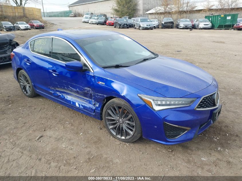 2019 ACURA ILX PREMIUM A-SPEC/TECHNOLOGY - 19UDE2F81KA800820