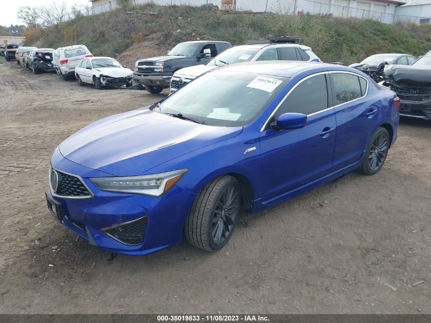 2019 ACURA ILX PREMIUM A-SPEC/TECHNOLOGY - 19UDE2F81KA800820