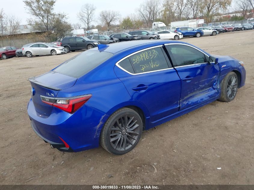 2019 ACURA ILX PREMIUM A-SPEC/TECHNOLOGY - 19UDE2F81KA800820