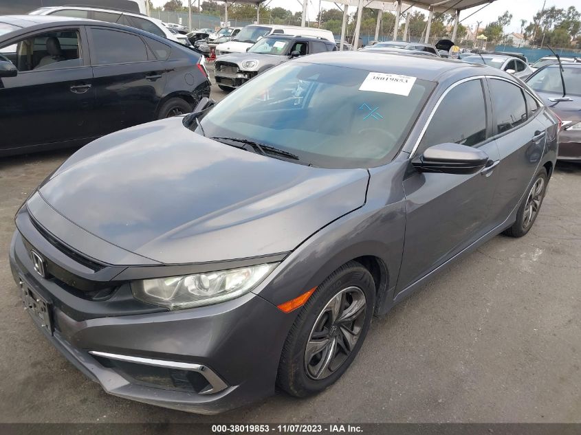 VIN 2HGFC2F63MH538624 2021 HONDA CIVIC LX