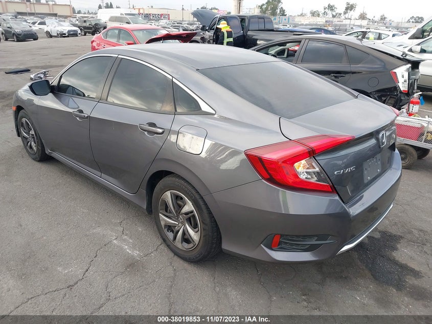 VIN 2HGFC2F63MH538624 2021 HONDA CIVIC LX