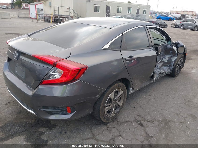VIN 2HGFC2F63MH538624 2021 HONDA CIVIC LX