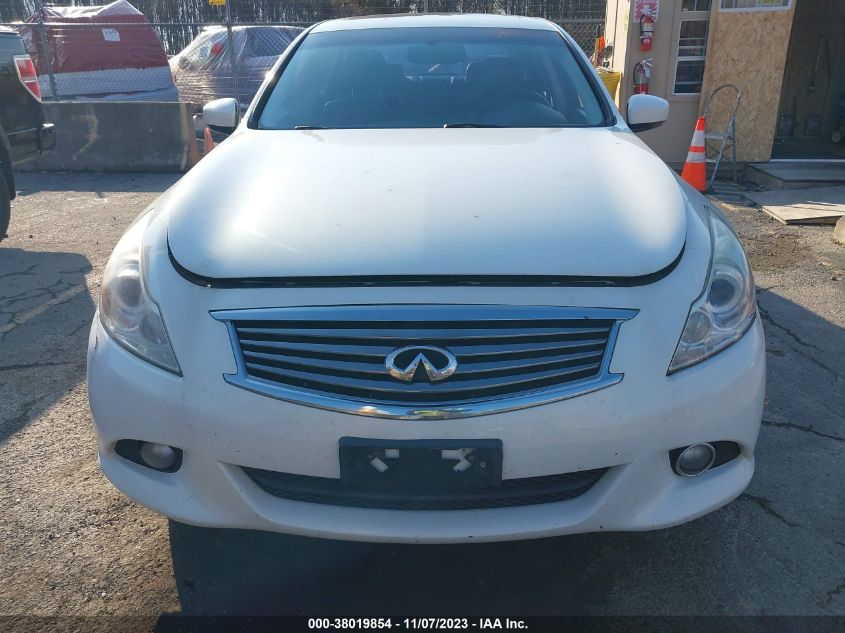 2013 INFINITI G37 SEDAN X JN1CV6AR9DM765658