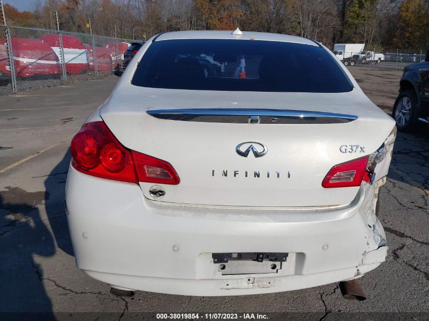 2013 INFINITI G37 SEDAN X JN1CV6AR9DM765658