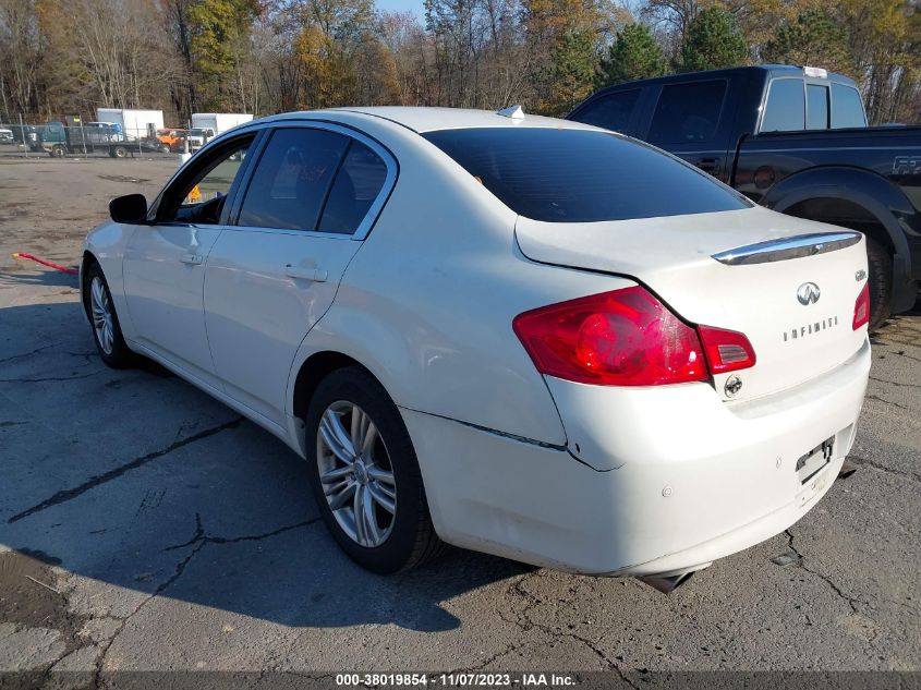 2013 INFINITI G37 SEDAN X JN1CV6AR9DM765658