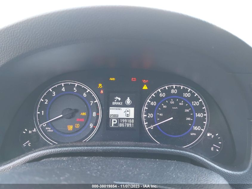 2013 INFINITI G37 SEDAN X JN1CV6AR9DM765658
