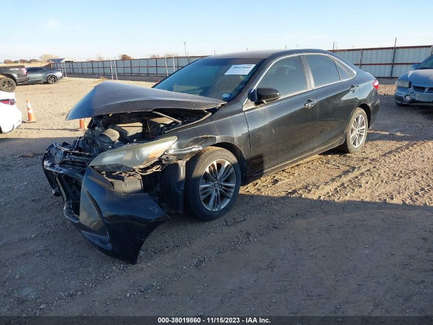 2015 TOYOTA CAMRY SE - 4T1BF1FK0FU481547