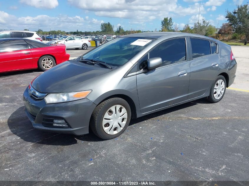2013 HONDA INSIGHT LX - JHMZE2H51DS002904
