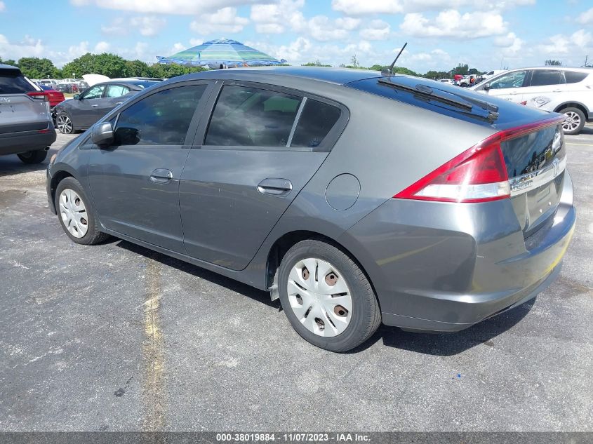2013 HONDA INSIGHT LX - JHMZE2H51DS002904