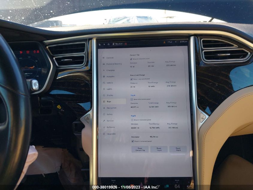 2016 TESLA MODEL S - 5YJSA1E18GF148440
