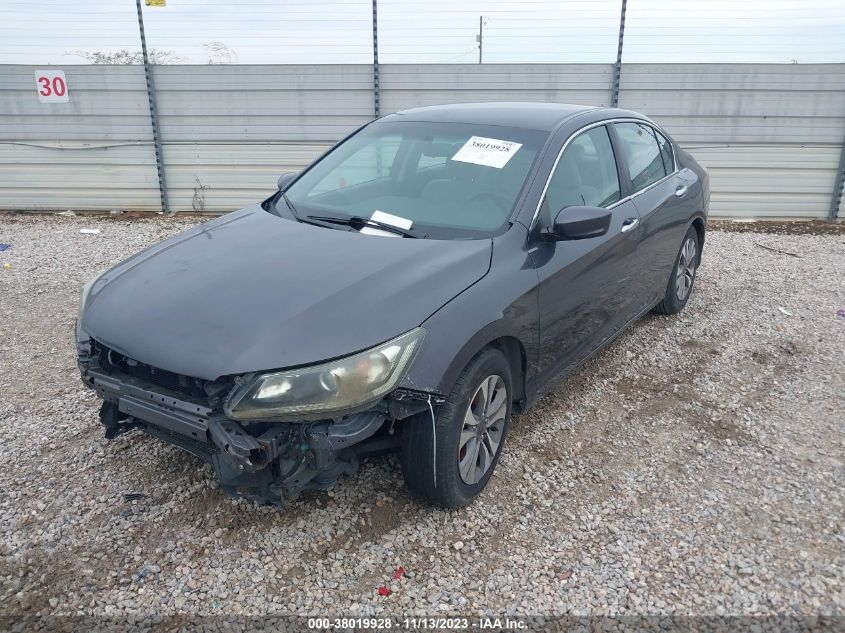 2013 HONDA ACCORD SDN LX 1HGCR2F35DA242820