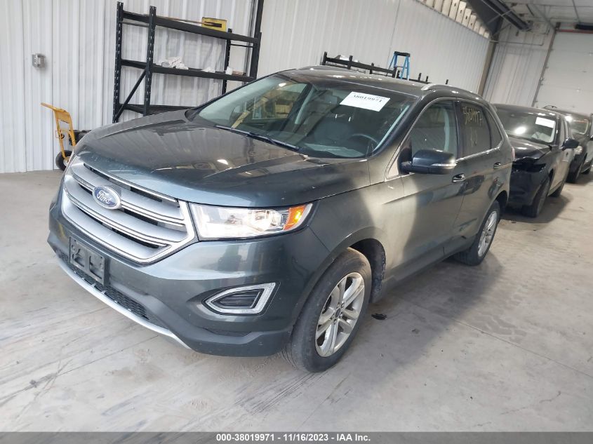 2FMPK4K99FBC07498 2015 FORD EDGE, photo no. 2