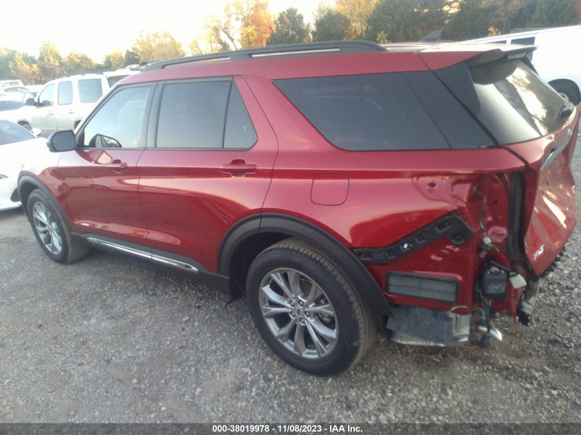VIN 1FMSK7DH8PGA76235 2023 FORD EXPLORER XLT