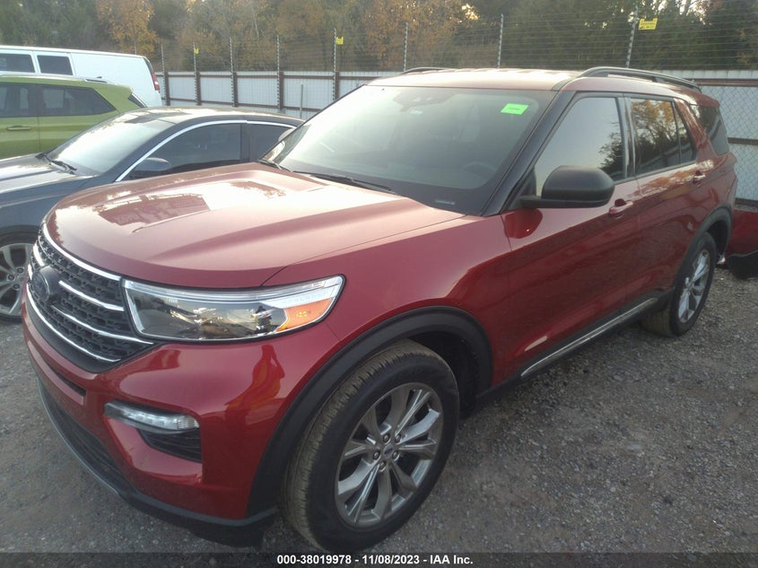 VIN 1FMSK7DH8PGA76235 2023 FORD EXPLORER XLT