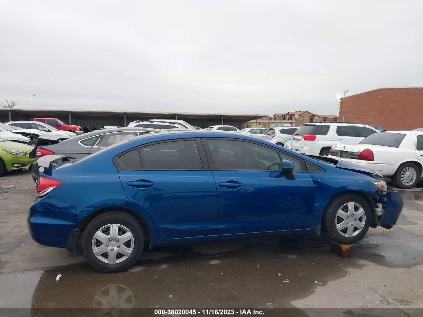 2013 HONDA CIVIC LX - 2HGFB2F58DH557633