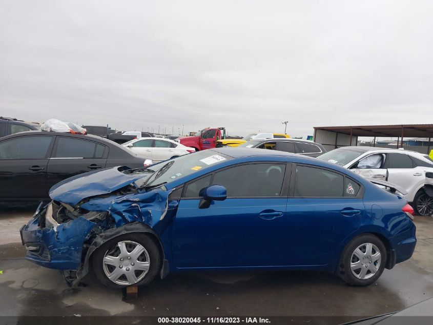 2013 HONDA CIVIC LX - 2HGFB2F58DH557633