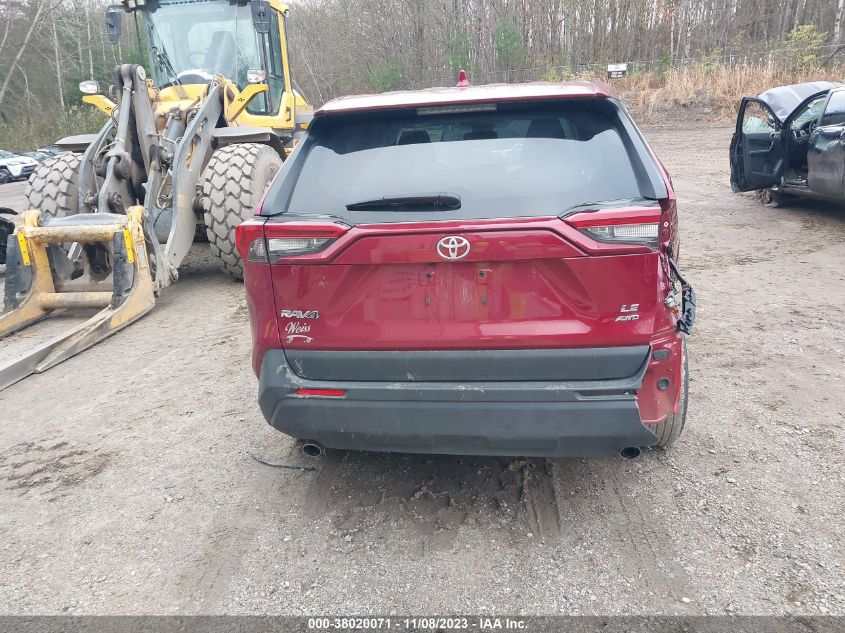 2022 TOYOTA RAV4 LE - 2T3F1RFV6NW282730