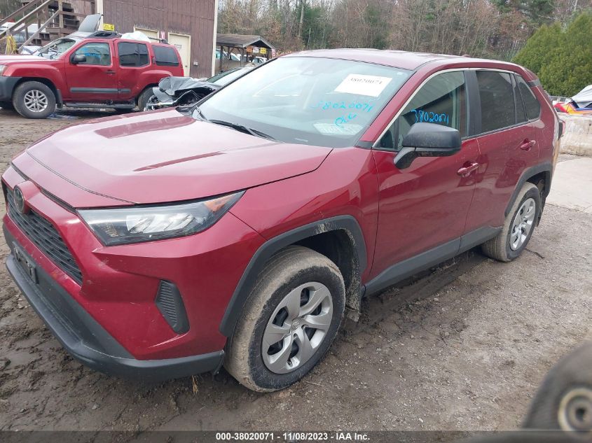 2022 TOYOTA RAV4 LE - 2T3F1RFV6NW282730