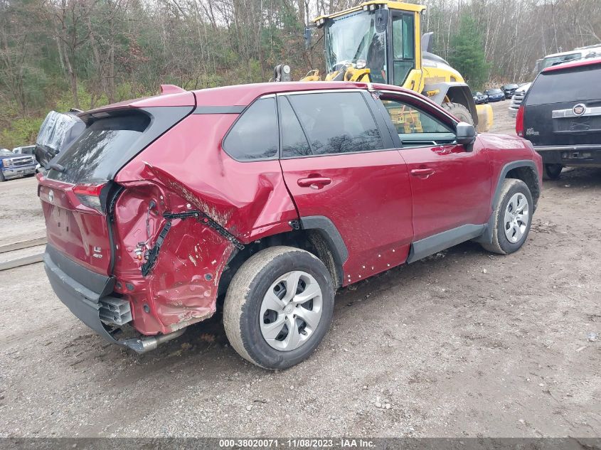 2022 TOYOTA RAV4 LE - 2T3F1RFV6NW282730
