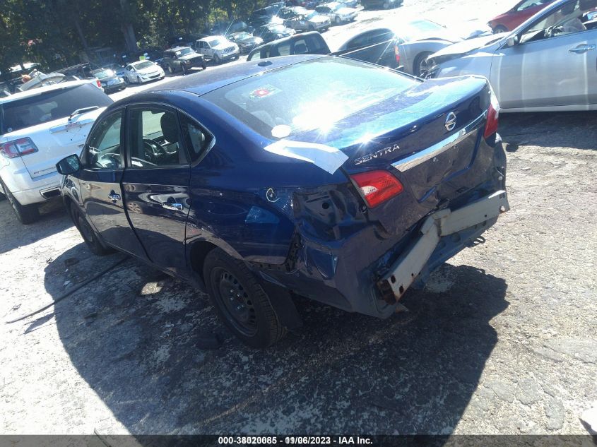 2016 NISSAN SENTRA SV - 3N1AB7AP2GY324542