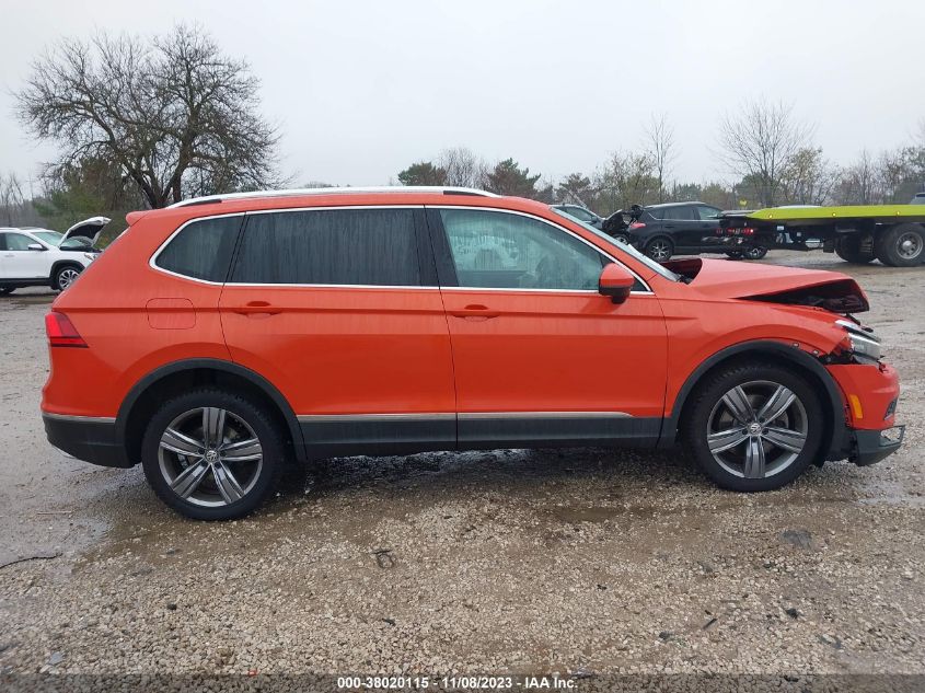 2019 VOLKSWAGEN TIGUAN SEL PREMIUM - 3VV4B7AXXKM180301