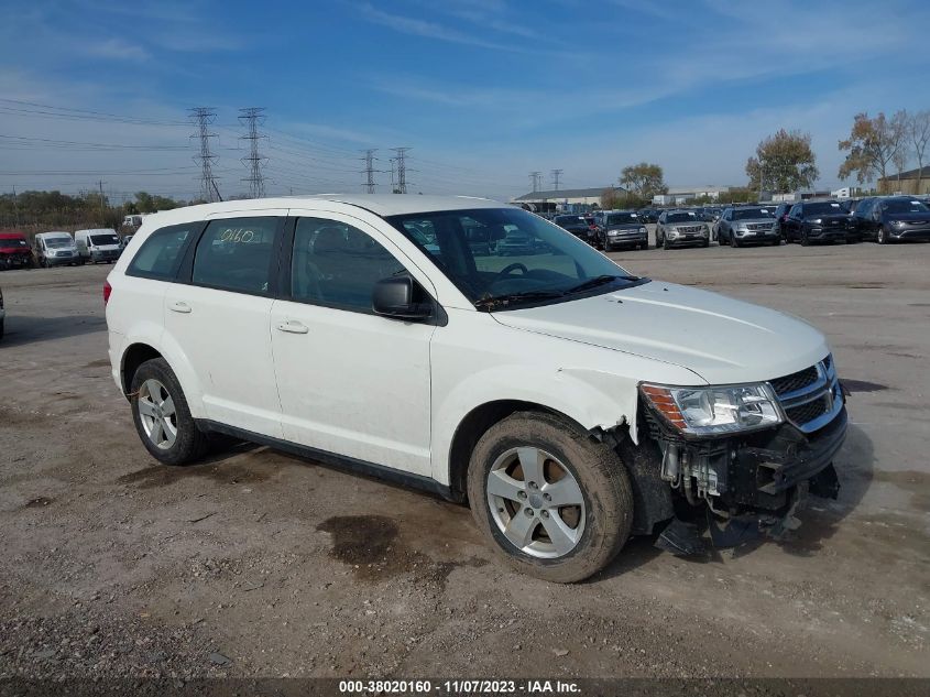 2013 DODGE JOURNEY SE - 3C4PDCAB1DT638237