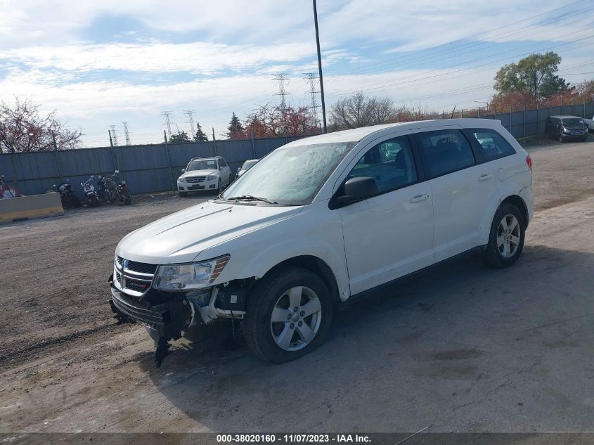 2013 DODGE JOURNEY SE - 3C4PDCAB1DT638237