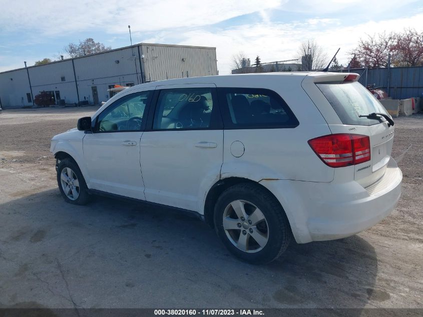 2013 DODGE JOURNEY SE - 3C4PDCAB1DT638237