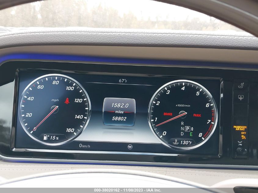 2015 MERCEDES-BENZ S 550 4MATIC WDDUG8FB0FA071034