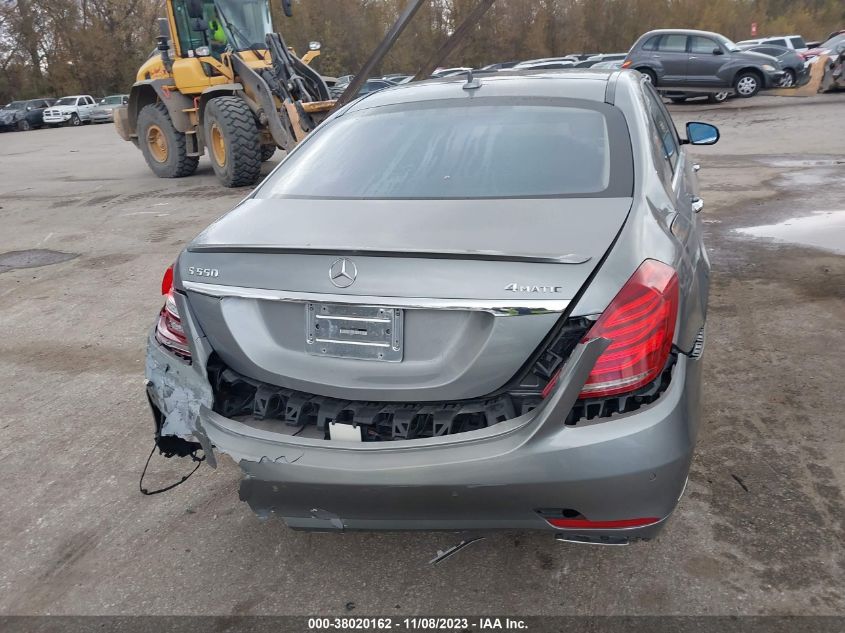 2015 MERCEDES-BENZ S 550 4MATIC WDDUG8FB0FA071034