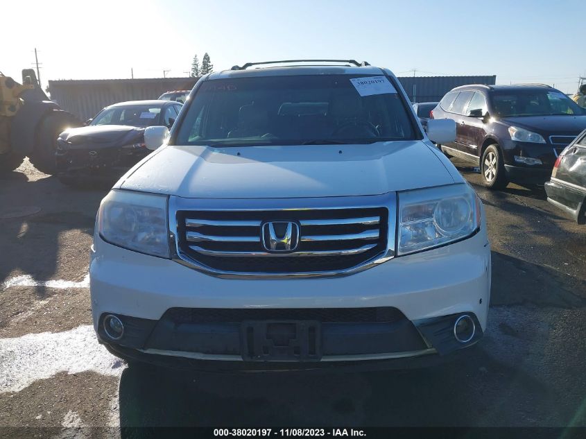 2014 HONDA PILOT TOURING - 5FNYF4H9XEB014296