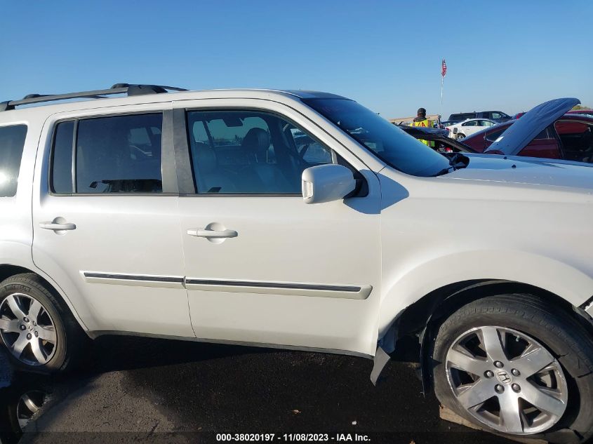 2014 HONDA PILOT TOURING - 5FNYF4H9XEB014296