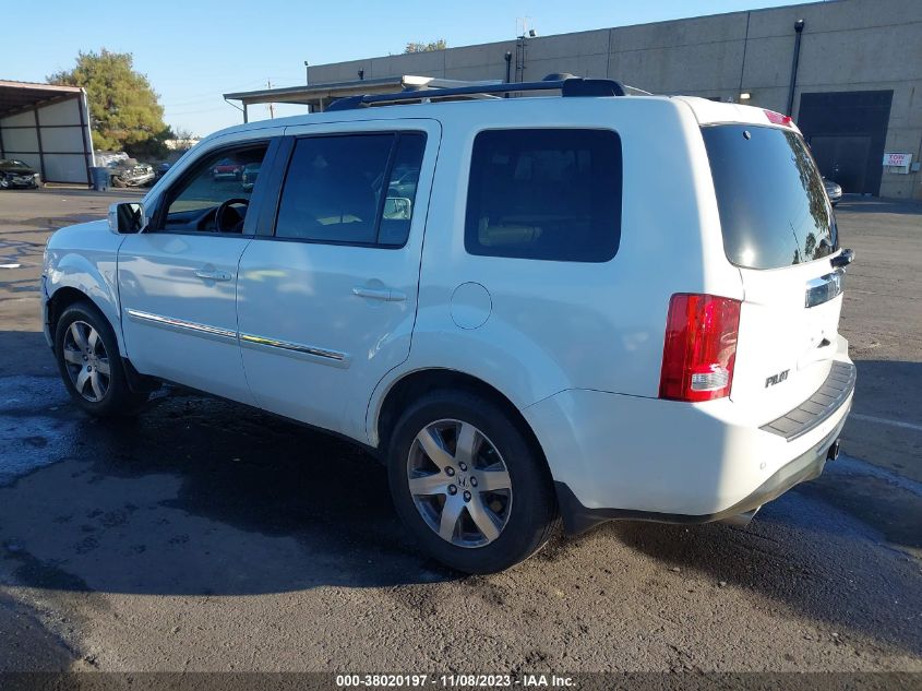 2014 HONDA PILOT TOURING - 5FNYF4H9XEB014296