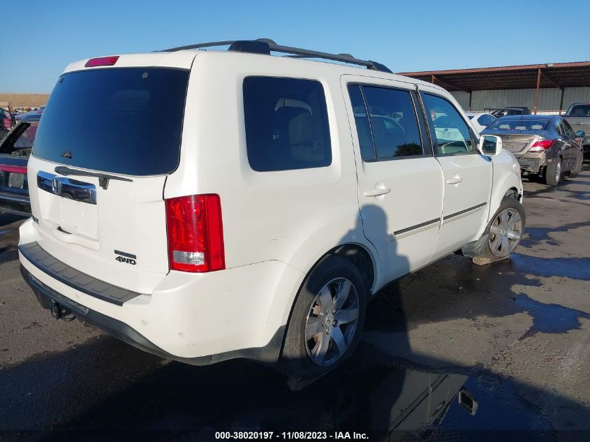 2014 HONDA PILOT TOURING - 5FNYF4H9XEB014296