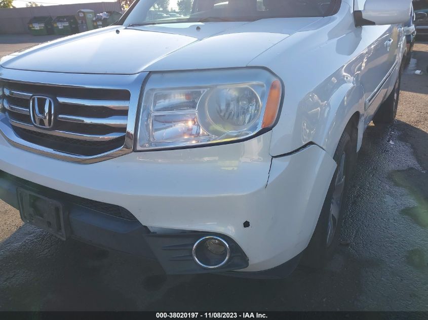 2014 HONDA PILOT TOURING - 5FNYF4H9XEB014296