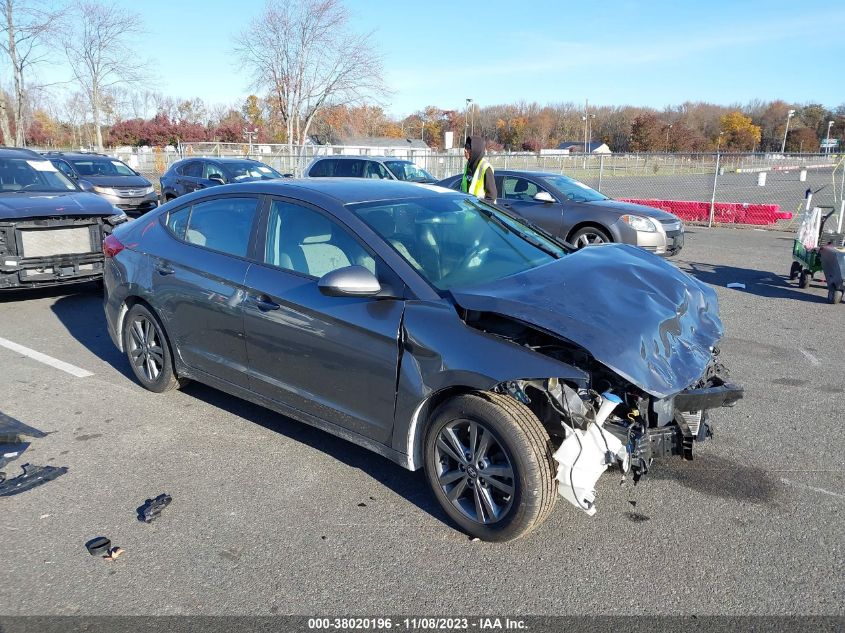 2018 HYUNDAI ELANTRA SEL/VALUE/LIMITED - 5NPD84LF6JH251692