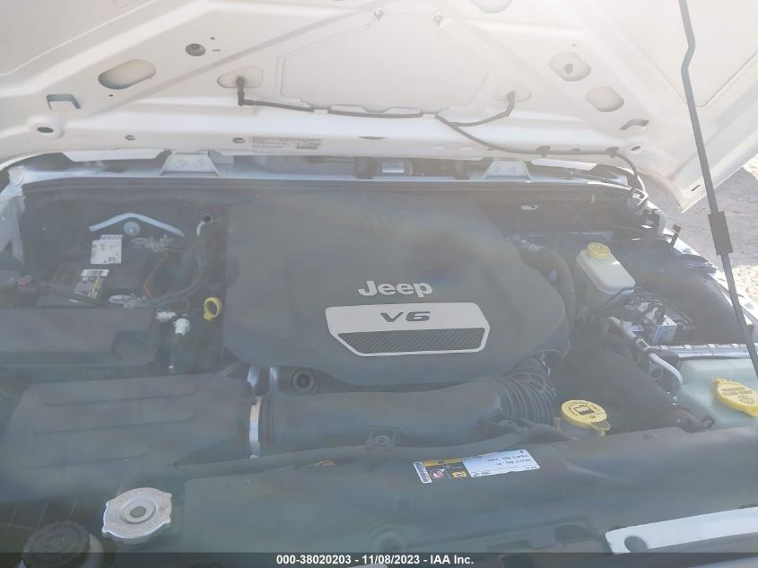 2014 JEEP WRANGLER UNLIMITED SPORT - 1C4BJWDG9EL208741