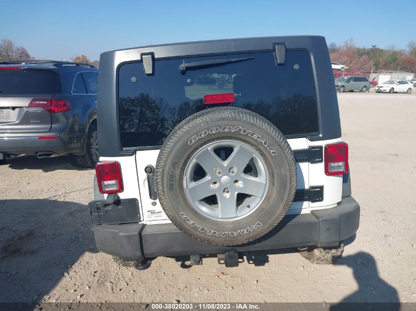 2014 JEEP WRANGLER UNLIMITED SPORT - 1C4BJWDG9EL208741