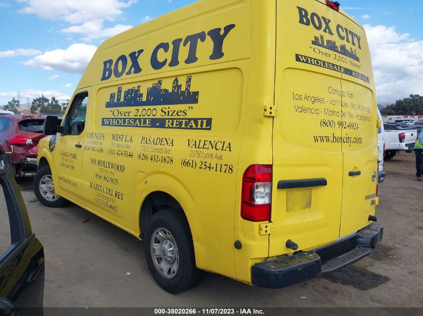 2013 NISSAN NV 2500/3500 1N6AF0LX9DN110773
