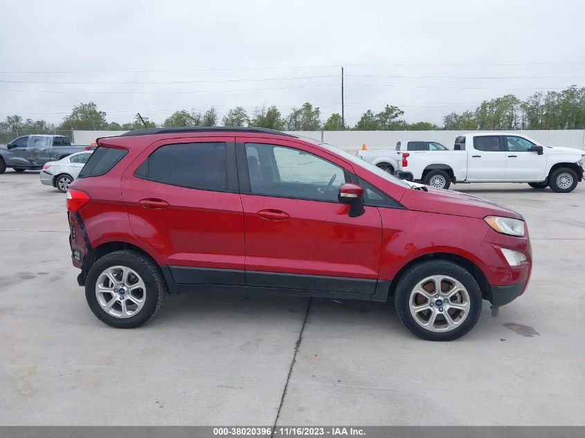 2018 FORD ECOSPORT SE - MAJ3P1TE3JC174298