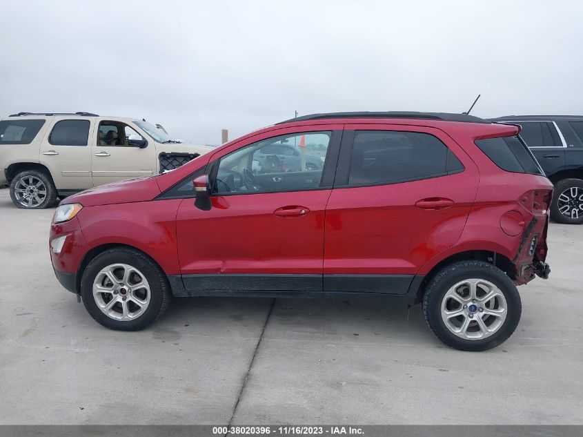 2018 FORD ECOSPORT SE - MAJ3P1TE3JC174298