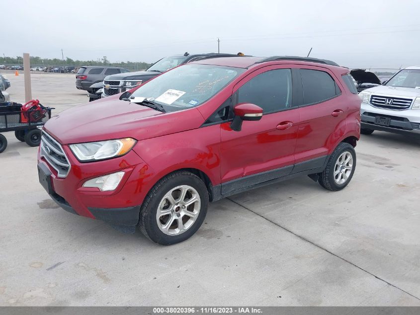 2018 FORD ECOSPORT SE - MAJ3P1TE3JC174298