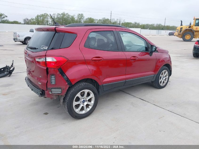 2018 FORD ECOSPORT SE - MAJ3P1TE3JC174298