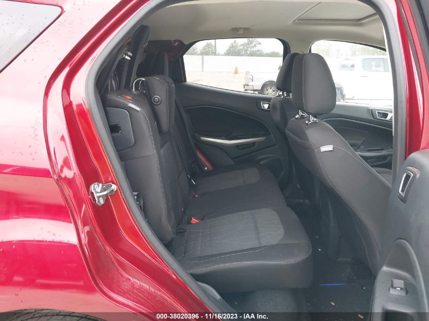 2018 FORD ECOSPORT SE - MAJ3P1TE3JC174298