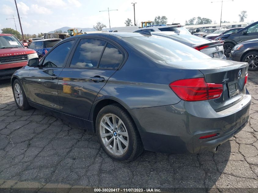 2018 BMW 320I XDRIVE - WBA8A3C58JA499888