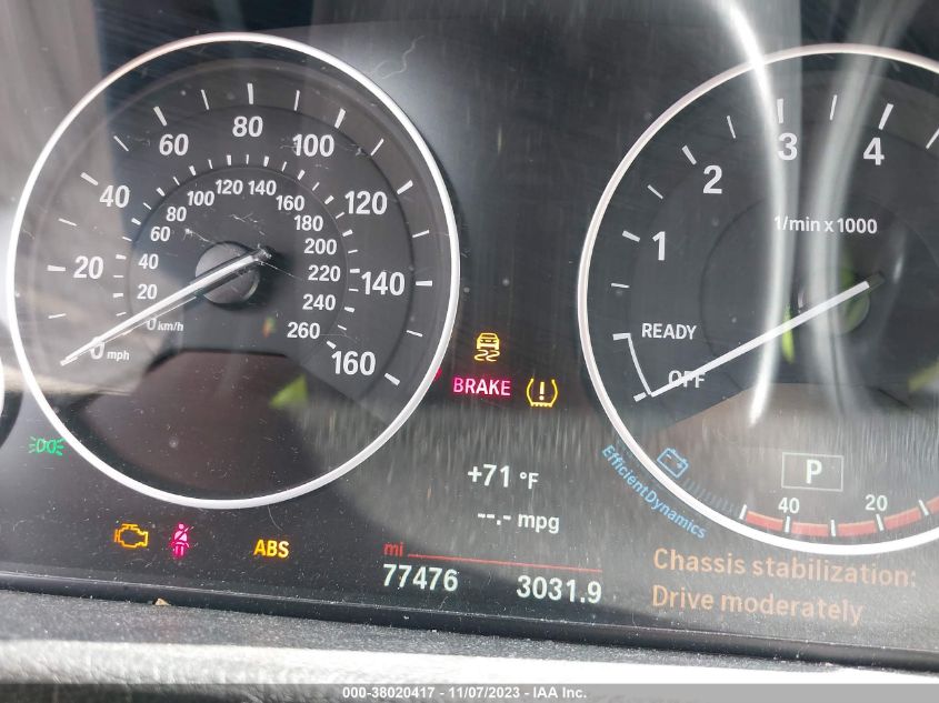 2018 BMW 320I XDRIVE - WBA8A3C58JA499888